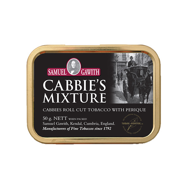 Samuel Gawith Cabbie'S Mixture Cabbies Roll Cut Tobacco With Perique 塞繆爾加維馬車夫卷切